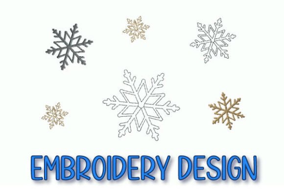 6 Snowflakes Embroidery Design Review