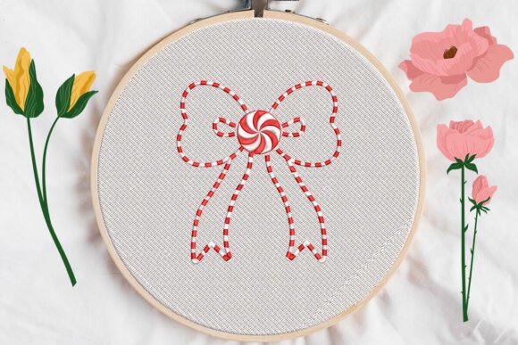 Bow Embroidery 1 Review for Seasonal Creations