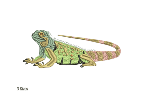 Chameleon Lizard Embroidery Review for Seasonal Use