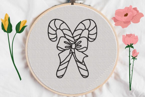 Christmas Bow Embroidery Review