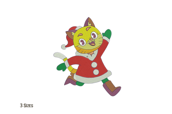Christmas Cat Doll Embroidery Design Review