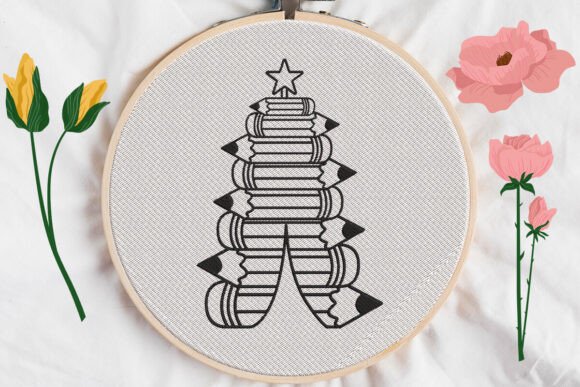 Christmas Tree Applique Embroidery Review