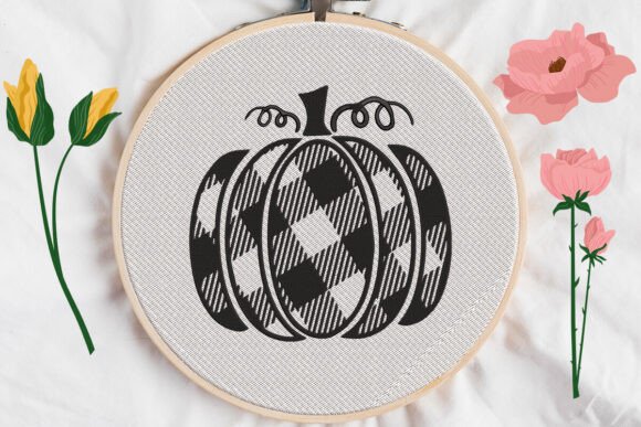 Halloween Pumpkin Embroidery Review
