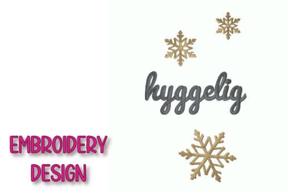 Hyggelig with Snowflakes Embroidery Review