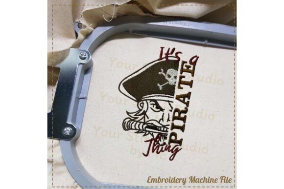 It's a Pirate Thing Embroidery Design Review