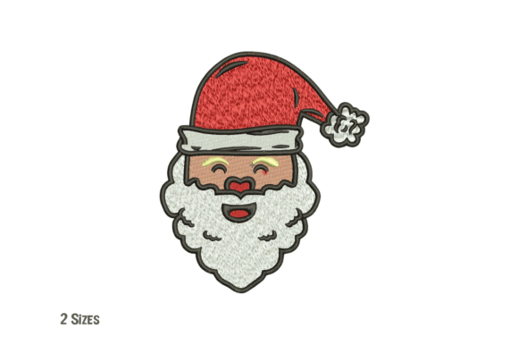 Santa Claus Face Embroidery Design Review