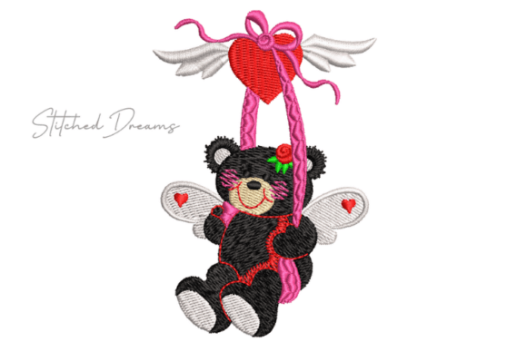 Swinging Teddy Bear Embroidery Design Review