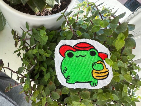 Walking Frog Machine Embroidery Review